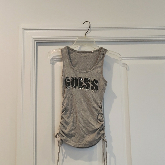 Guess muscle tank size s gray - Picture 2 of 4